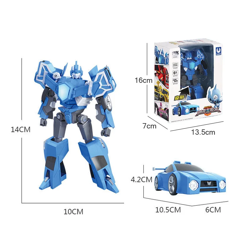 2021 Mini Force Transformation Robot Toys Action Figures MiniForce X Volt Simulation Car Airplane Deformation Toy | Игрушки и хобби