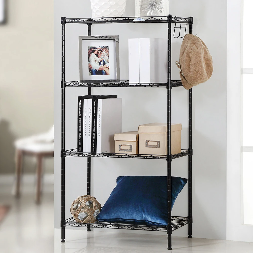 Стеллаж из углеродистой стали на 4 полки 60*30*120 см | Дом и сад