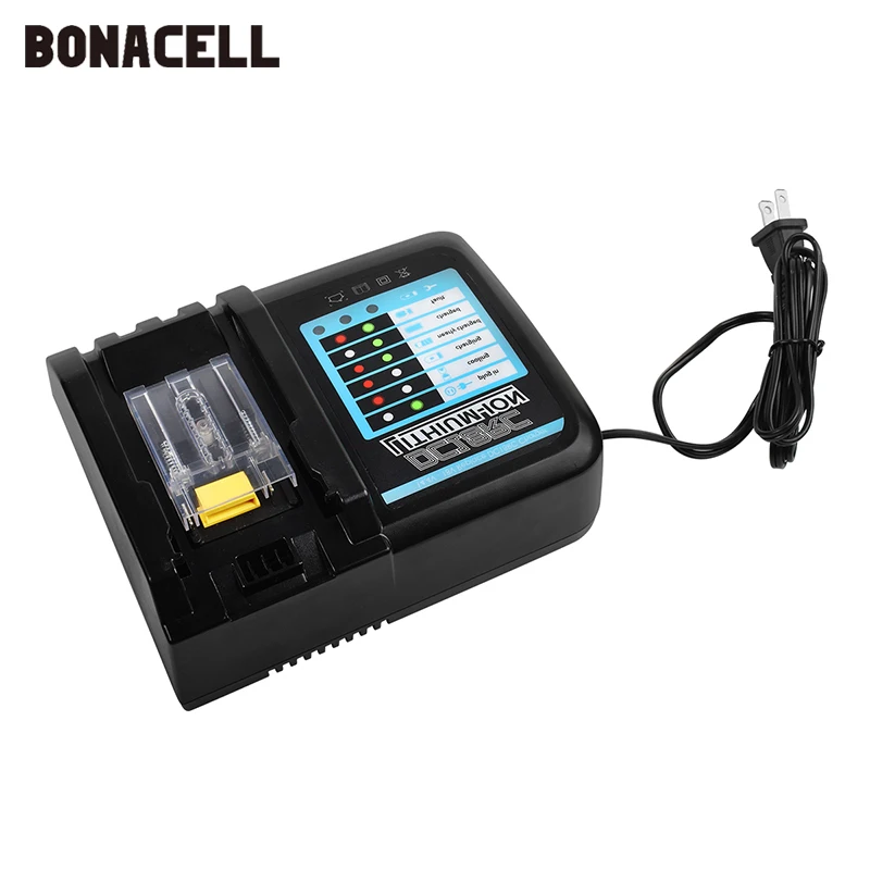 Умное зарядное устройство Li-Ion 14 4 в 18 3 А для Makita BL1830 BL1815 DC18RC BL1430 DC14SA - купить по