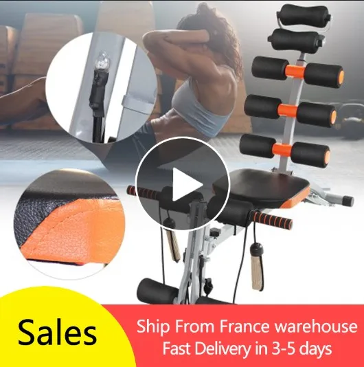 

OVERSEAS STOCK!!! Core Abdominal Trainers Workout Machine Home Gym Strength Training Foldable Fitness Equipment HWC