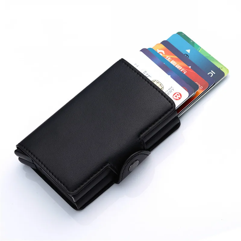 2020 металлический держатель для карт кошелек высокое качество RFID автоматический
