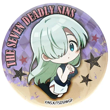The Seven Deadly Sins значок аниме Meliodas Ban King Gowther Elizabeth Liones Diane Nanatsu no Taizai металлический значок брошь булавки - Окраска металла: 02 Elizabeth Liones