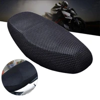 3d motorcycle electric car net seat cover scooter mesh breathable cushion mat black