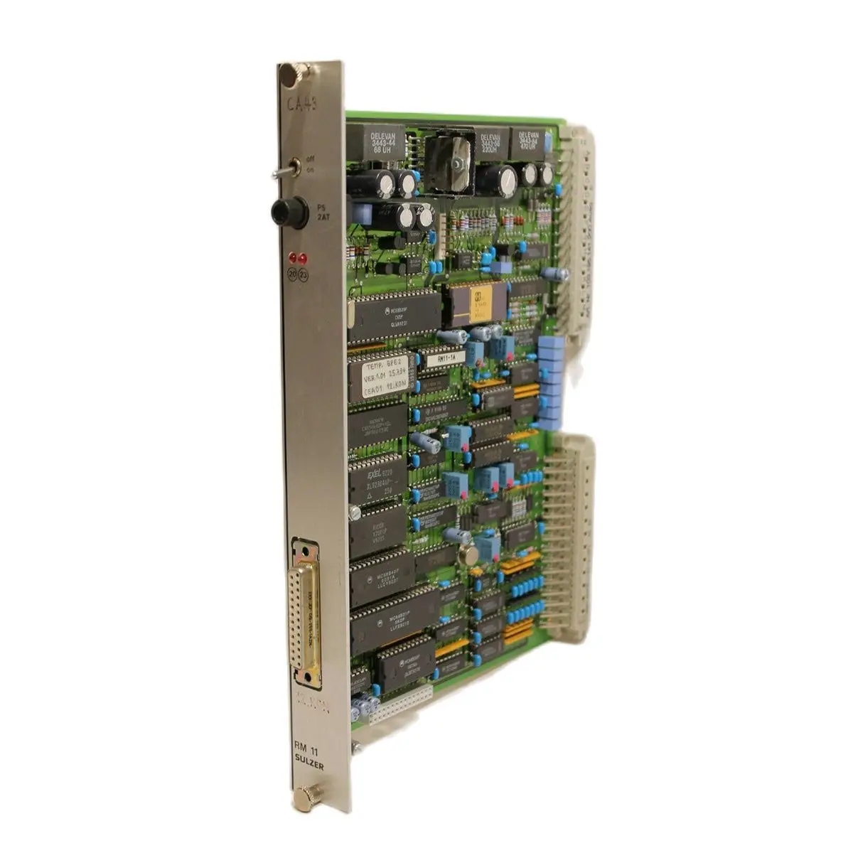 

Используется панель управления Sulzer RM11