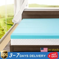 memory foam mattress topper pressure relief ventilated gel bed pad notable ventilated design the infused gel material relieve pr