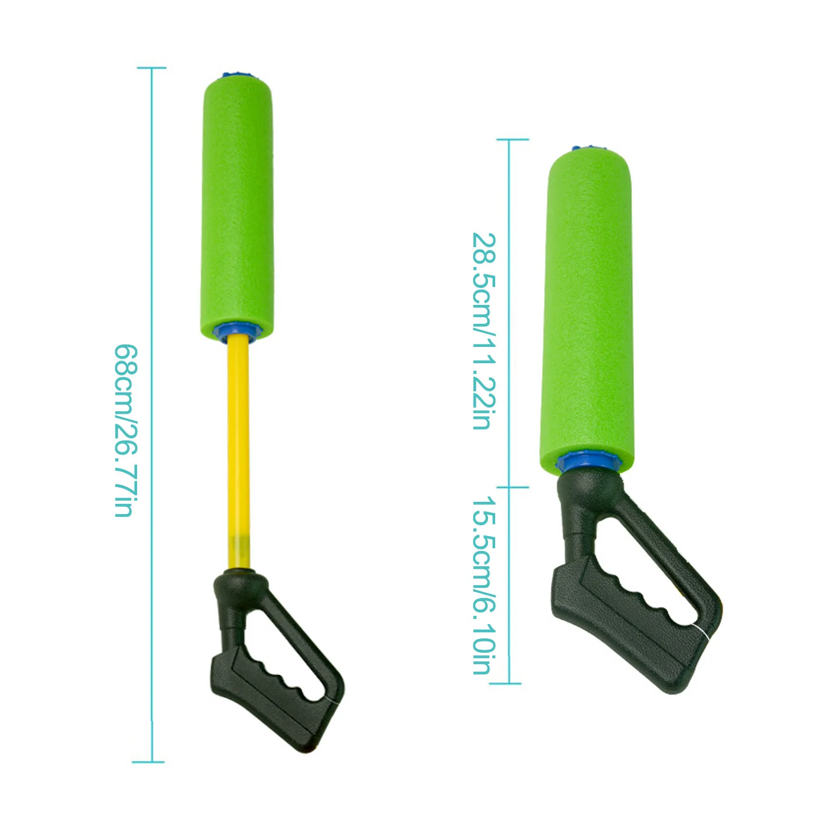 

Water Gun With 5 Holes Pull-type Pool Water Gun Toy Summer Foam Squirt Beach Toys For Kids Cannon Soaker Water Guns Bath Toy