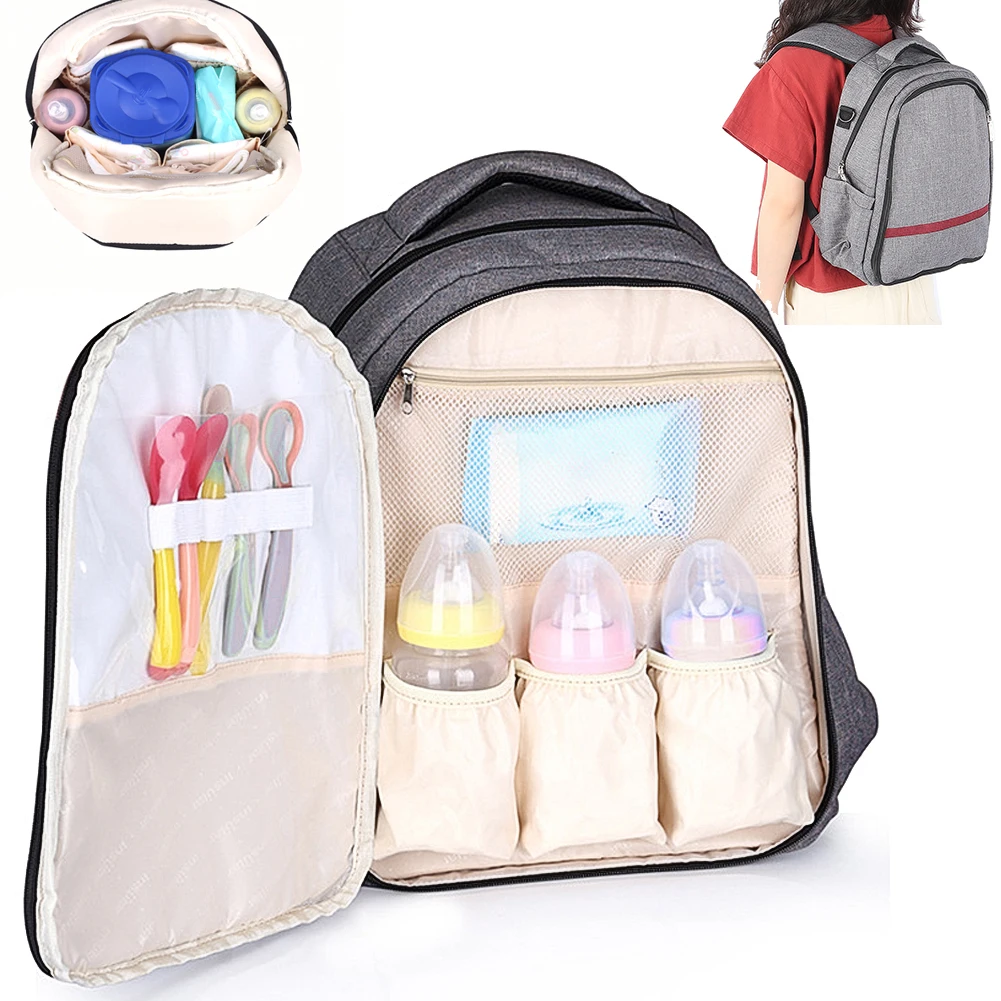 Изолированные детские сумки сумка для коляски мамы с крючками органайзер