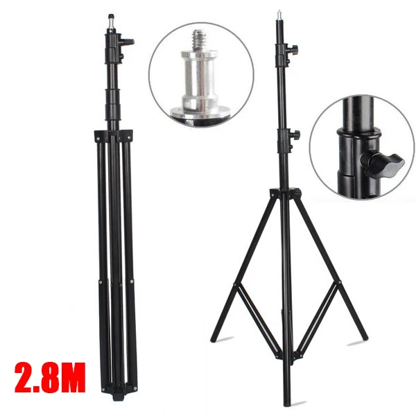 

2.8m Lamp Stand Holder 1.5KG For Camera Yuntai Flash Soft Light Photography Accessories