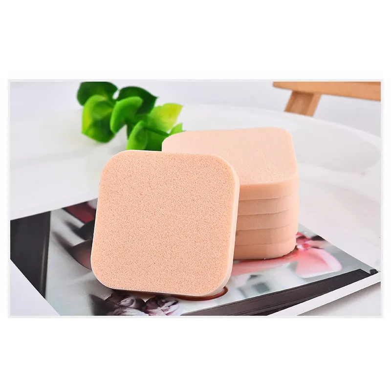20 шт губка для макияжа SBR латексная пудра долговечная многоразовая квадратная