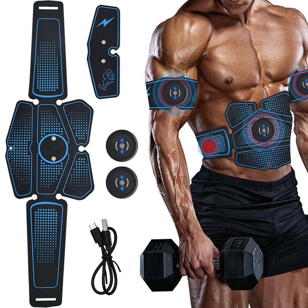 Электрический массажер для тела фитнес оборудование брюшного пресса домашнего