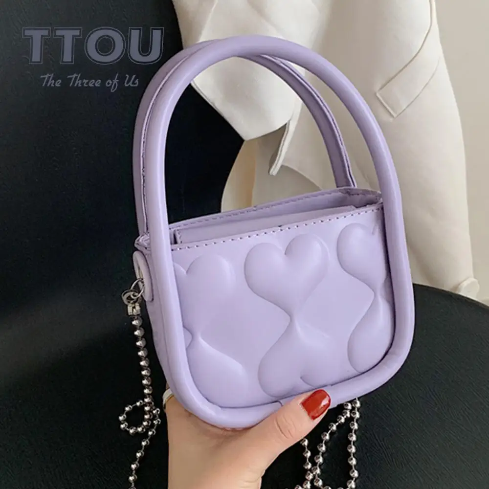 

2021 Trendy Mini Pu Leather Crossbody Shoulder Bags for Women Luxury Brand Flap Bag Designer Chain Female Handbags and Purses