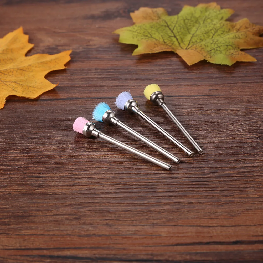 1PC Professional Nylon Metal Nail Drill Cleaning Brush Electric Manicure Polishing Files Art Bit Accessories | Красота и здоровье