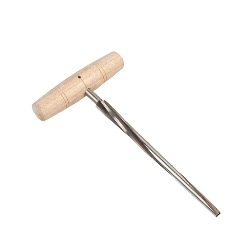 Спиральная Скрипка Peg Hole Reamer 1:30 коническая Высокоскоростная сталь с деревянной