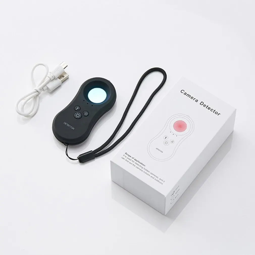 

Anti Candid Camera Detector Multi-function Anti-spy Detector Camera Audio Bug Finder Signal Lens RF Tracker Detect