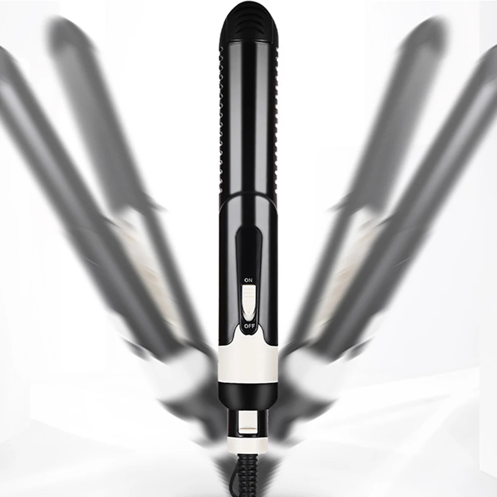 Автоматический мини-выпрямитель для волос Розовый Керамический выпрямитель