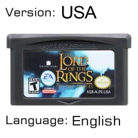 Two Towers USA 32 бит видеоигры картридж Консоли Карты для nintendo GBA тактика Огр Властелин Рин монсте Ранчер английский язык Editi - Цвет: Two Towers USA