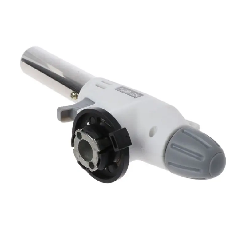 Портативный металлический газовый пистолет с нагревательным зажиганием для