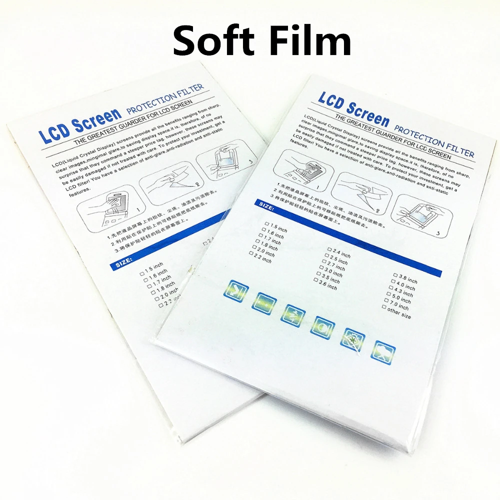 Самоклеящаяся закаленное Стекло/пленка защитное покрытие ЖК экрана для дисплея