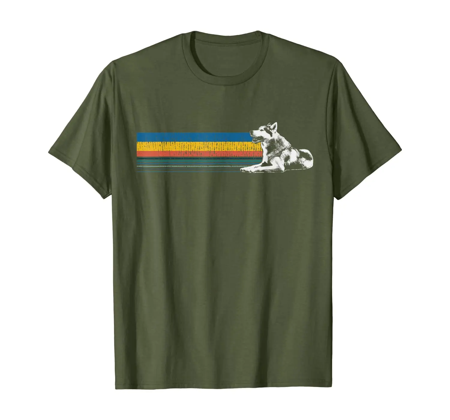 

Siberian Husky Vintage Style T-Shirt Gift Idea