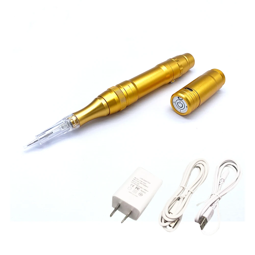 

Wireless Electric Tattoo Machine Professional Permanent Makeup Tattoo Eyebrow Beauty MTS Machine Pen