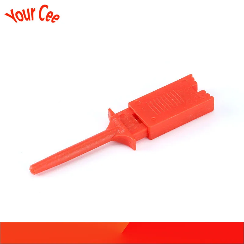 12 шт. мини-захват тестовый крюк зажим зонд Aligator для SMD IC тест зажимы крючок