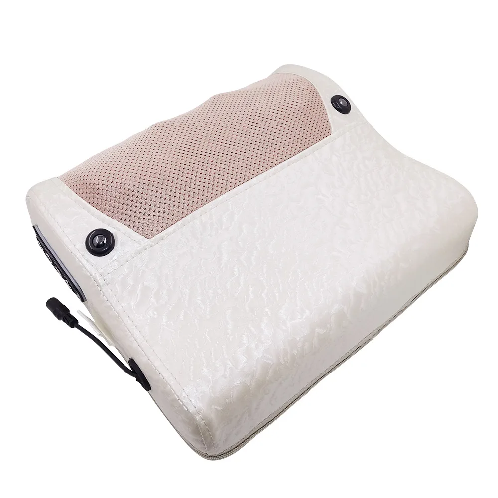 Infrared Electric Massage Pillow Heating Acupressure Device Health Relaxation Cervical Spine Back Neck Massager Home Whole Body
