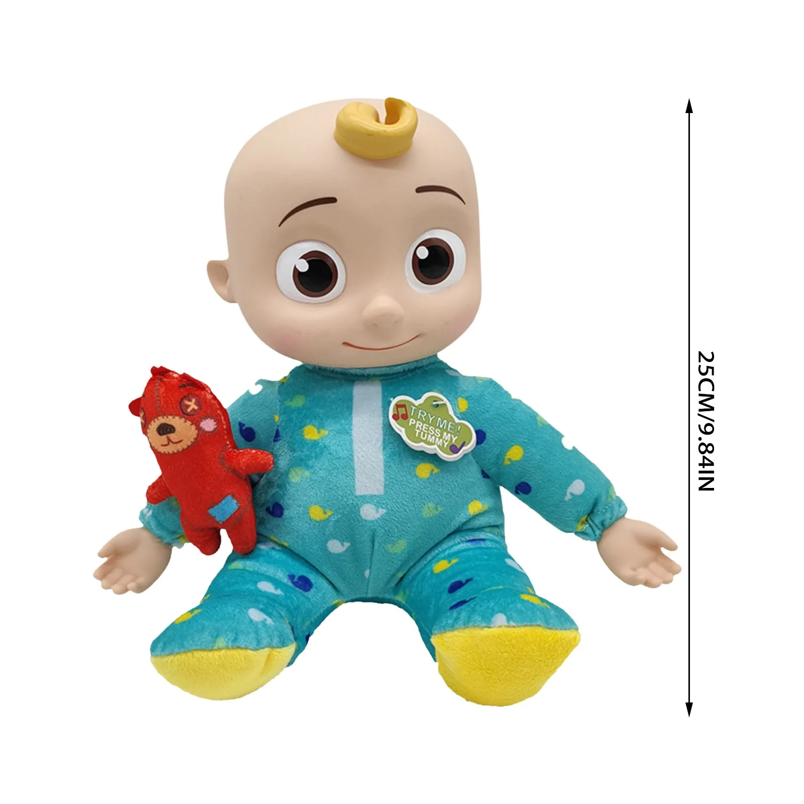 Плюшевые игрушки Cocomelon мягкая плюшевая кукла аниме искусственная мультяшная