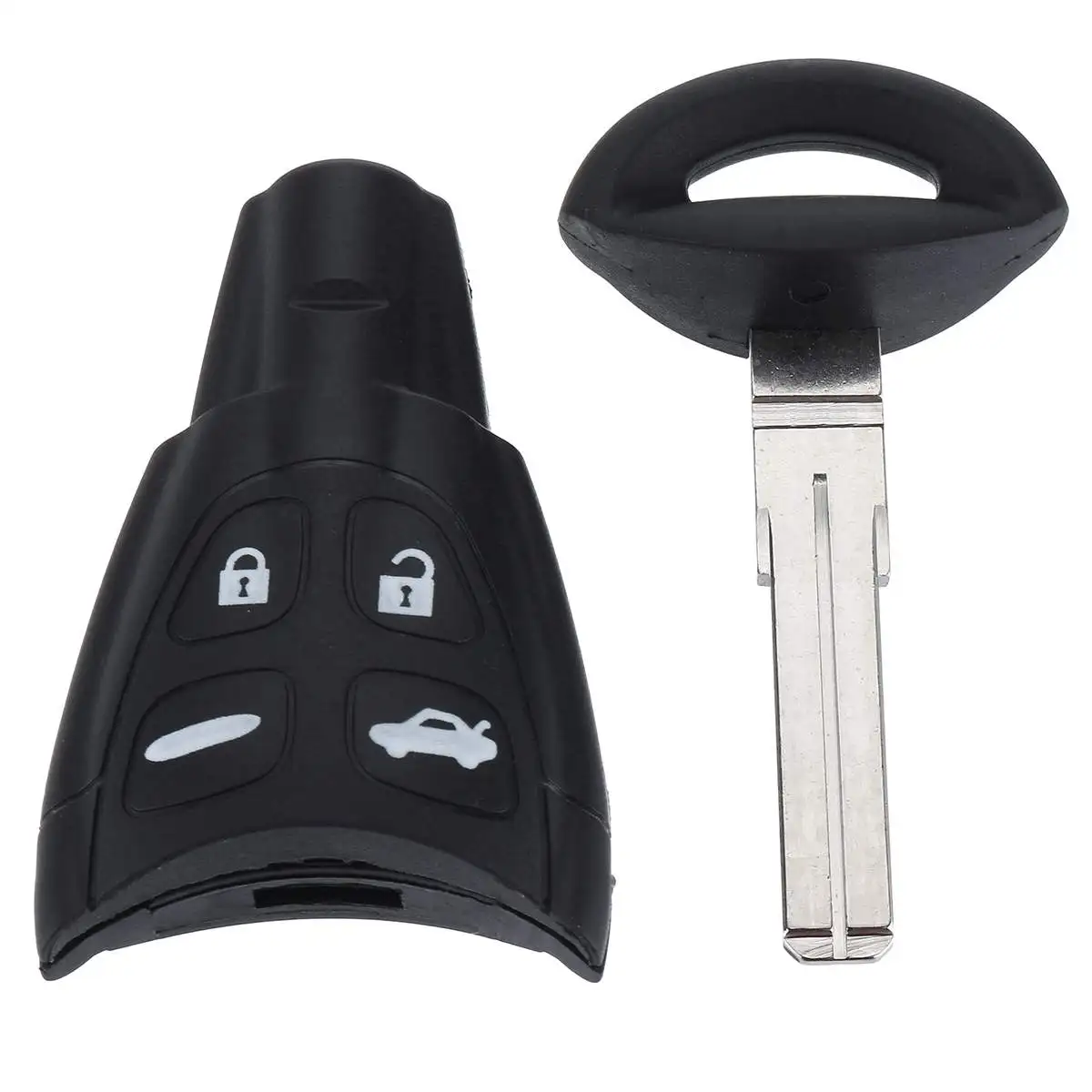 Чехол для пульта дистанционного управления с 4 кнопками черный чехол