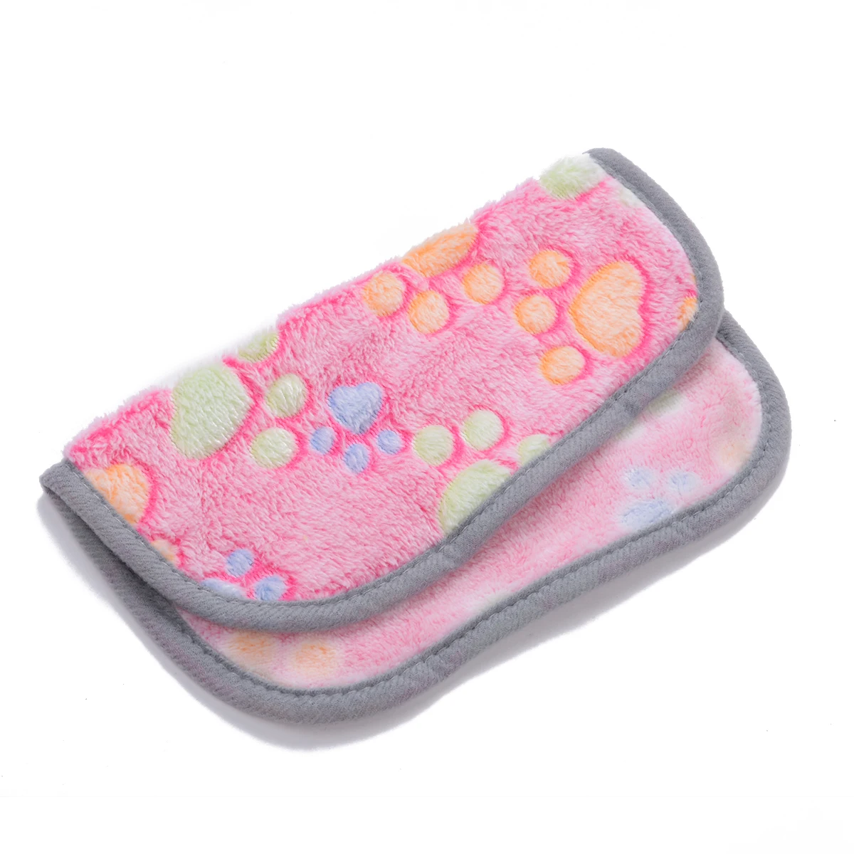 

Warm Fleece Puppy Dog Blanket Soft Cute Printed Pet Dog Cat Sleep Blankets Bed Cover Mat