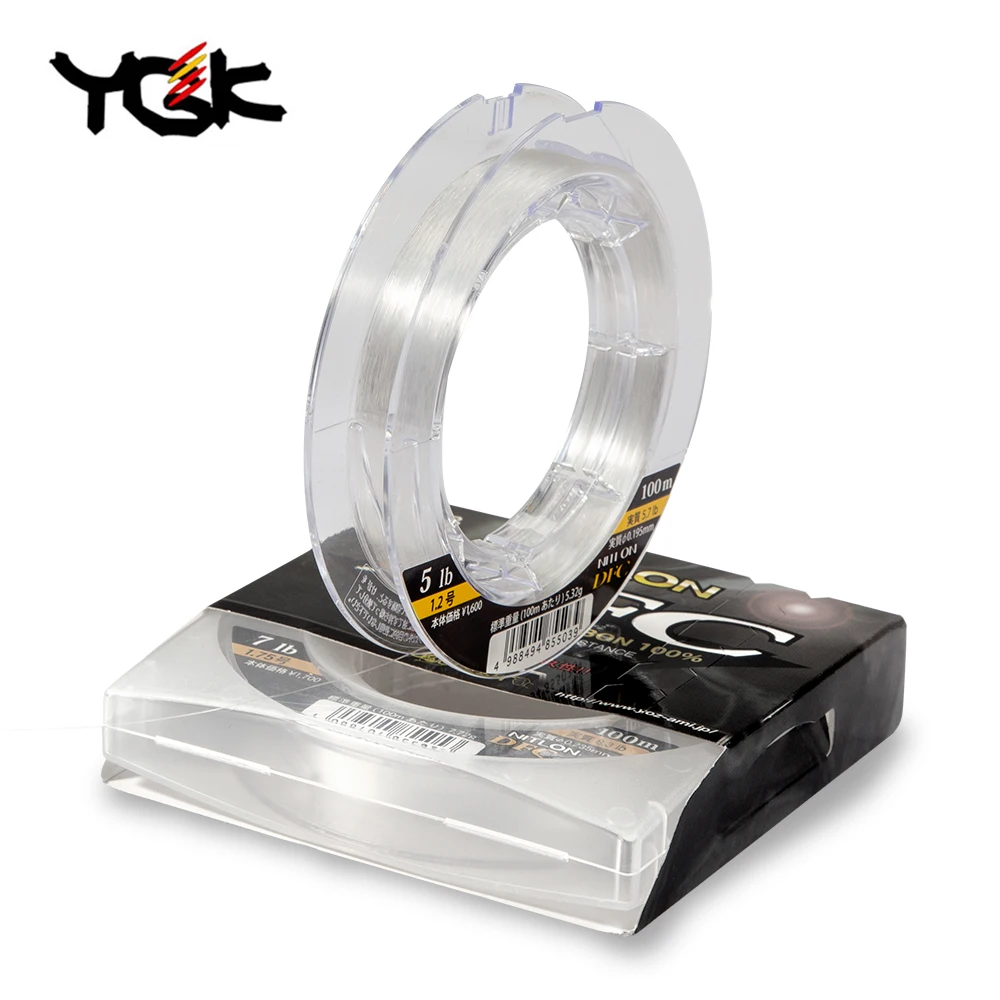 YGK Original DFC Carbon Line Line Occupation Fish Line Fishing Ship Fishing Front Wireway YGK Nitlon DFC Fluorocarbon Leader