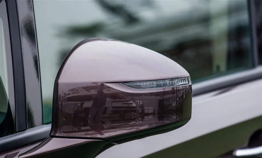 ABS Chrome боковые зеркала заднего вида чехол с ремешком Накладка для Buick GL8