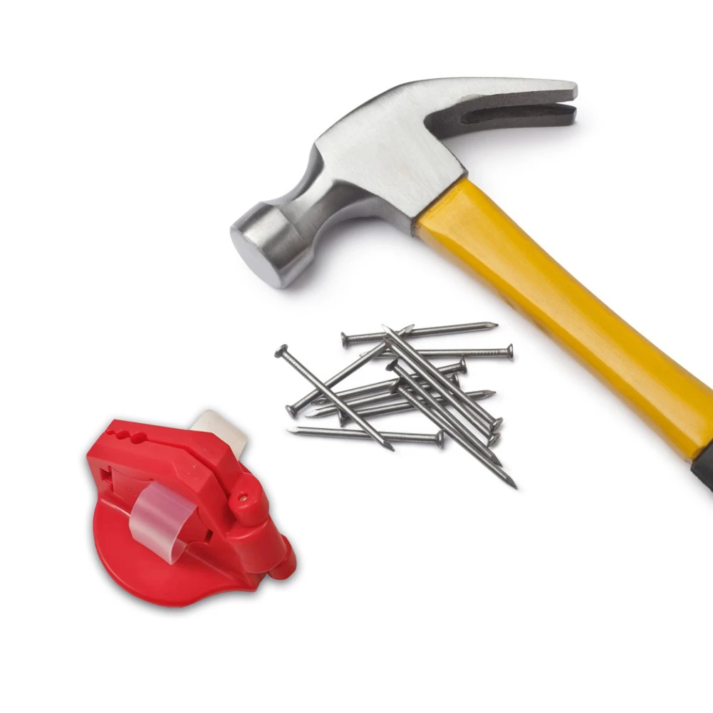 Practical Hand Protector Protection Finger Household Manual Woodworking Tool Plastic Industrial Safety Mini Magnetic Nail Holder |