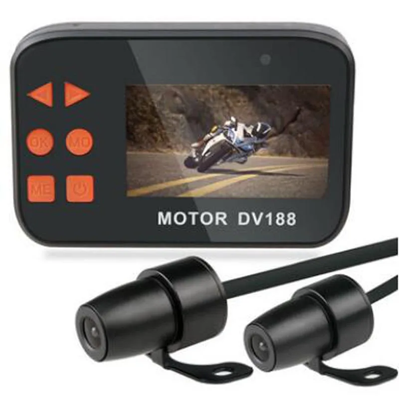 Видеорегистратор DVR DV188 1080P G сенсор ЖК дисплей 2 7 дюйма двойной объектив| |
