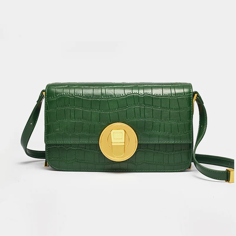 

Новинка 2022, сумки с клапаном и металлическим замком, женские модные кошельки и сумочки, сумка через плечо с каменным узором для женщин, Мален...