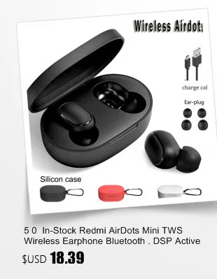 Xiaomi Redmi наушники Bluetooth 5,0 гарнитура TWS настоящая Беспроводная стерео SBC Leuke мини светильник Oortelefoon Автоматическая перезагрузка