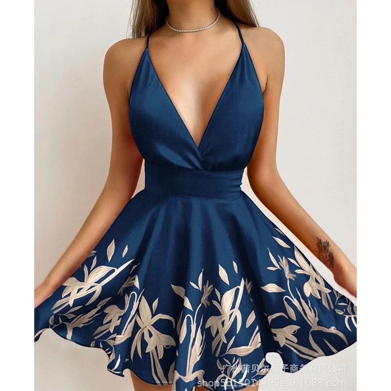 

Mandylandy без рукавов ТРАПЕЦИЕВИДНОЕ мини-платье с высокой талией кружевное сексуальное Клубное платье на бретельках атласное расширяющееся т...