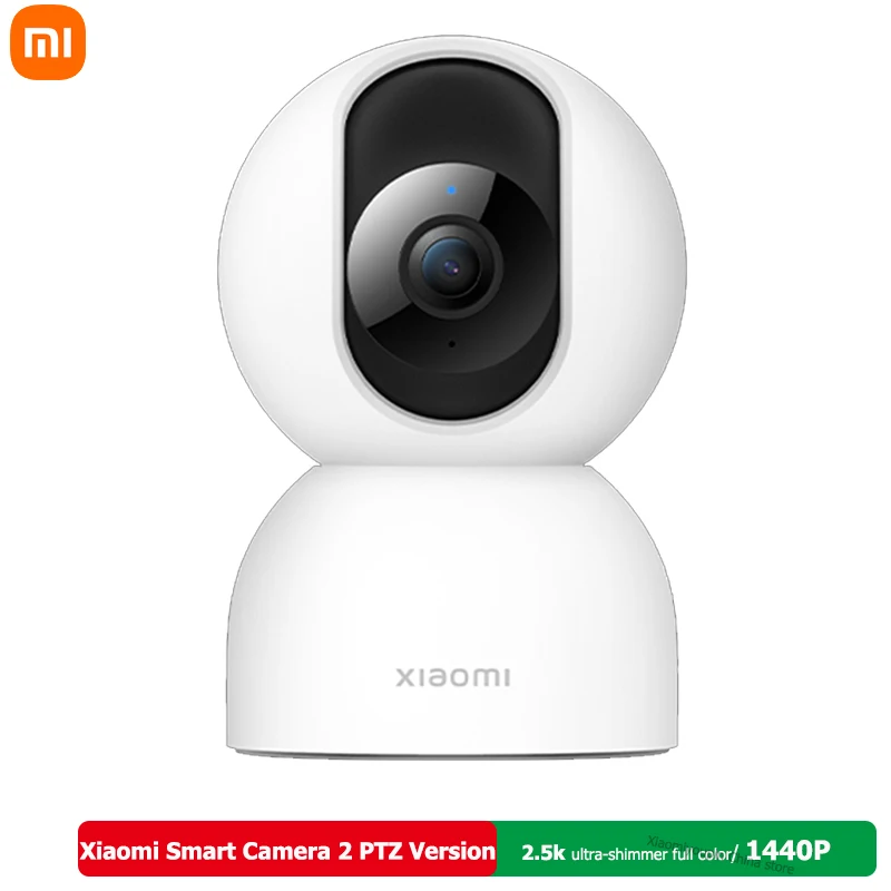 

Original Xiaomi Mijia Smart Camera 2 PTZ Version Mi Cam 1440P 2.5k ultra-shimmer full color AI smart 360° App Remote Control