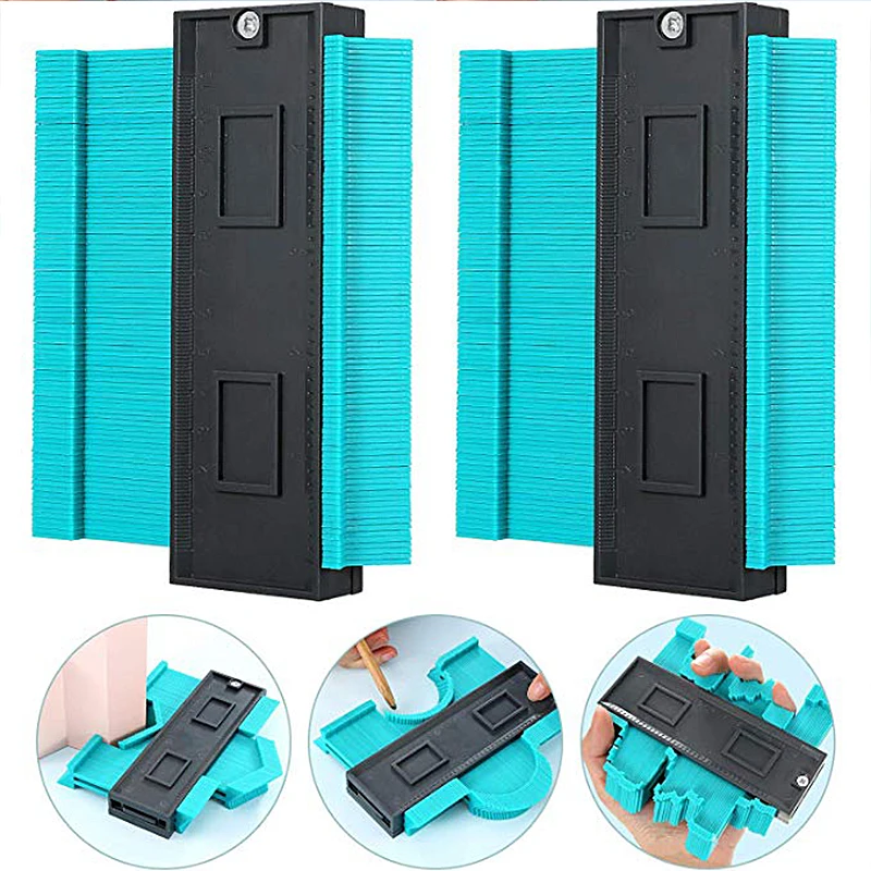 Пластиковый Калибр для дублирования контура Столярный инструмент измерительная