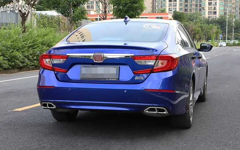 Накладка на глушитель выхлопной трубы для Honda Accord 9th 9.5th 10th 2014-2020 накладка заднюю