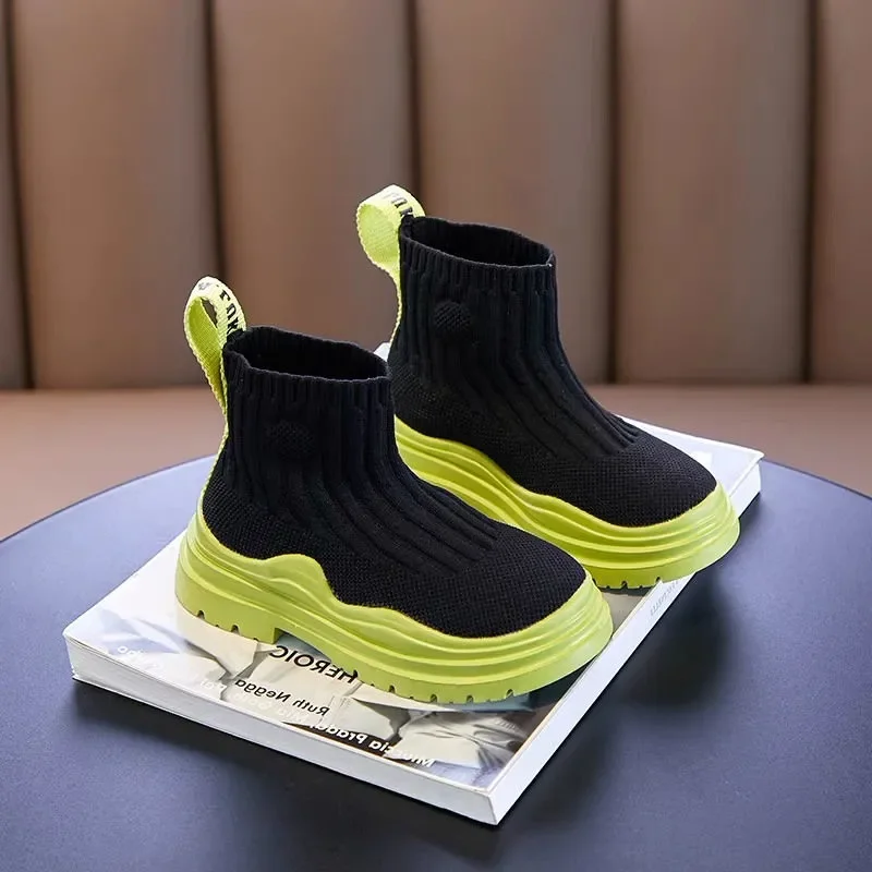 Autumn Winter Kids Sneakers Children Casual Shoes Slip-on Breathable Kids Socks Shoes Non-slip Snow Boots Boys Girls Sport Shoes 5 Autumn Winter Kids Sneakers Children Casual Shoes Slip-on Breathable Kids Socks Shoes Non-slip Snow Boots Boys Girls Sport Shoes 5