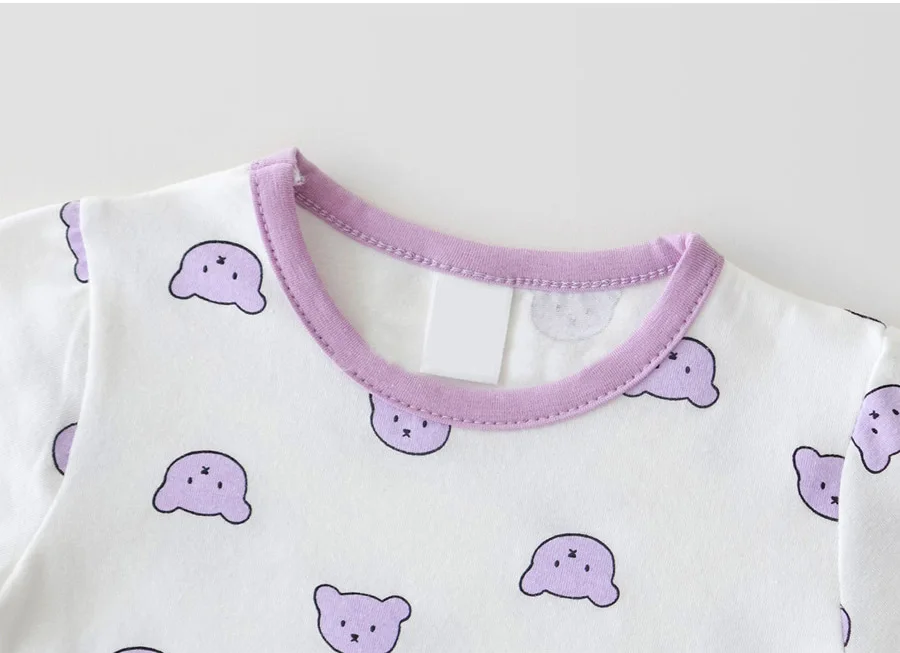 Летний Боди с короткими рукавами для малышей рисунком короткий рукав твердый