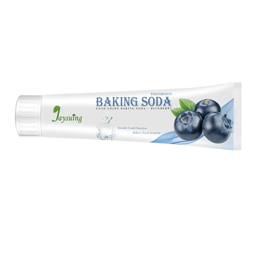 

Baking Soda Toothpaste Whitening Stain Remover 110g Intensive Toothpaste for Brushing Teeth J9