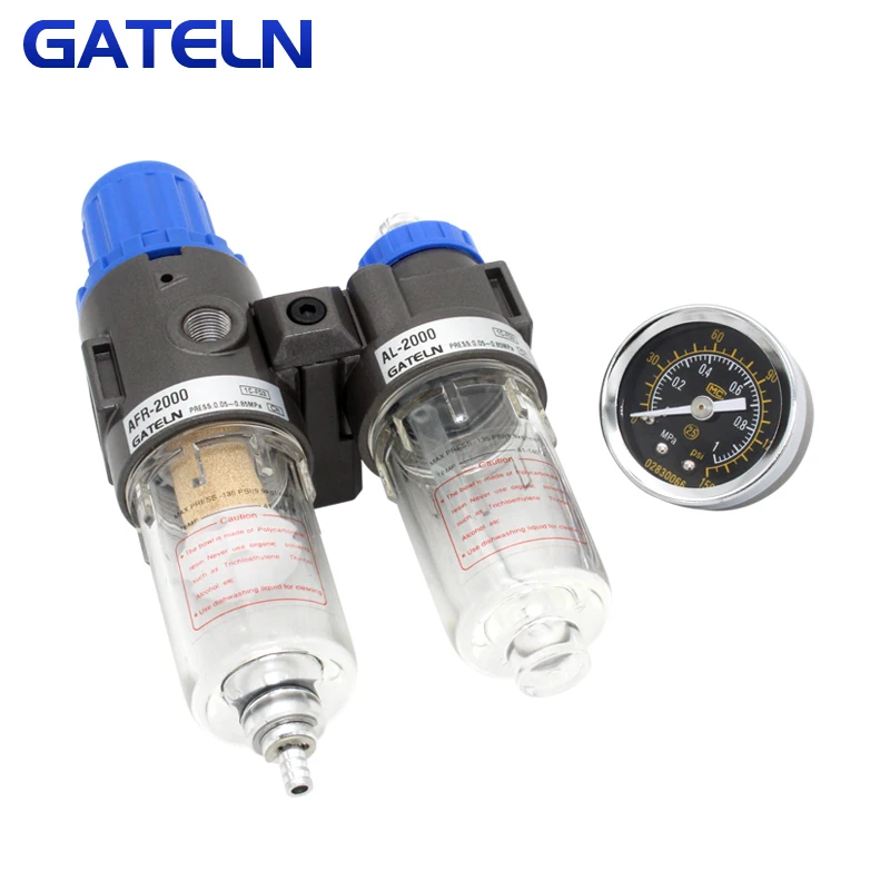 Регулятор воздушного фильтра AFC2000 G1/4 дюйма комбинированный смазка разделение