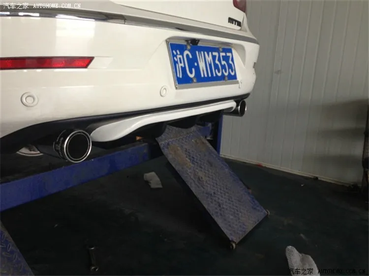 Задний спойлер из АБС-пластика диффузор заднего бампера защитные бамперы для