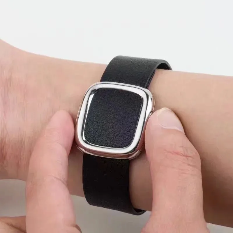 Кожаный ремешок современный стиль для наручных часов Apple watch 5 4 полосным 44 40 мм