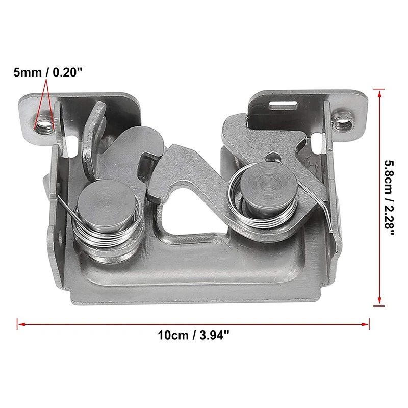 Передняя Нижняя крышка замка крышки защелки 51237115229 для BMW- 335I 135I 328I 335Xi 528Xi 530Xi 535I 550I
