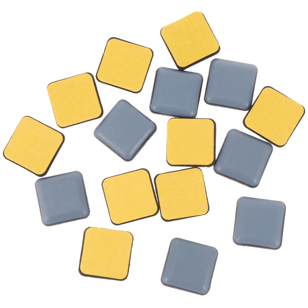 

16pcs Furniture Leg Bottom Feet Square Pads Non-skid Floor Furniture Mat (20mm)