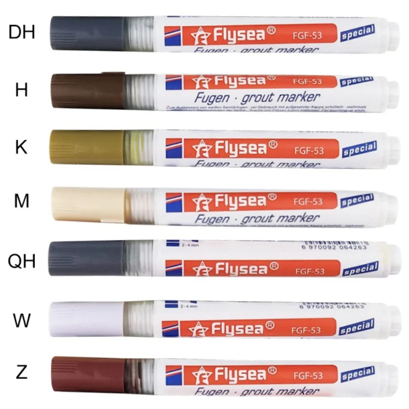

Tile Gap Repair Color Pen White Tile Refill Grout Pen Waterproof Mouldproof Filling Agents Wall Porcelain Bathroom Paint Cleaner