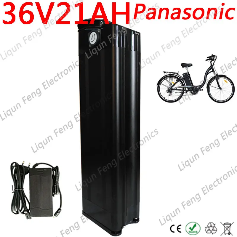 Литий ионный аккумулятор для электровелосипеда Panasonic 36 В 250 Вт 500 12 Ач 15 18 20 24