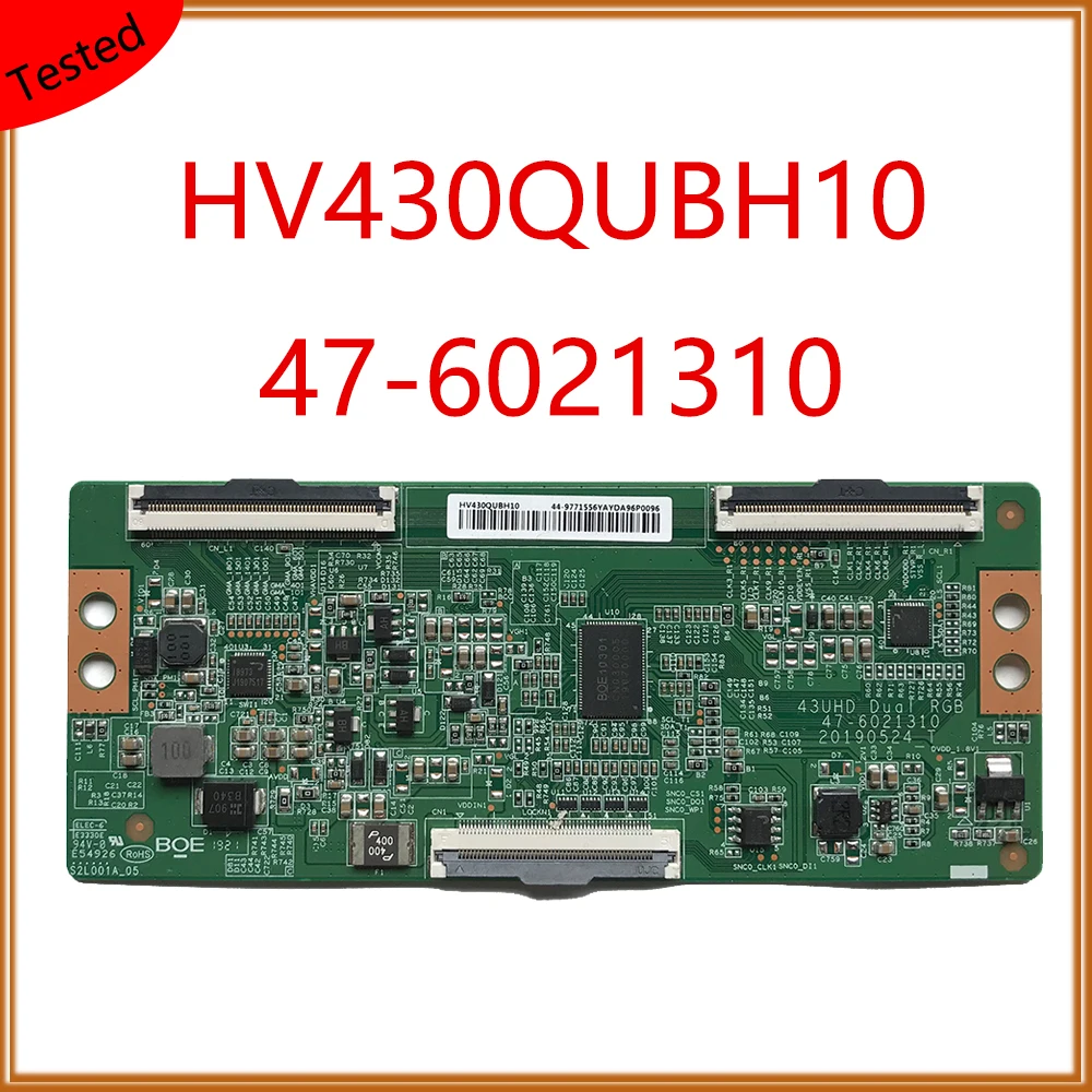 43UHD Dual RGB 47-6021310 HV430QUBH10 TCON карта для телевизора оригинальное оборудование T CON плата
